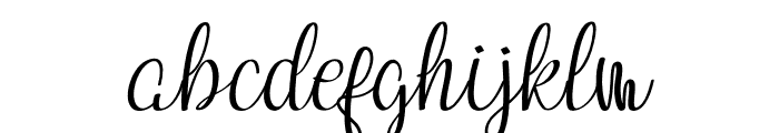 EfaniDesi-Regular Font LOWERCASE