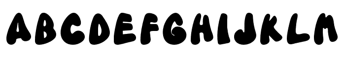 Effervesce Fun Regular Font UPPERCASE