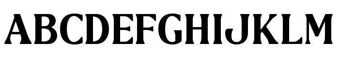 Effingham-Regular Font UPPERCASE