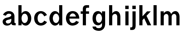 Effren-Bold Font LOWERCASE