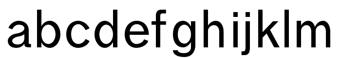 Effren-Regular Font LOWERCASE