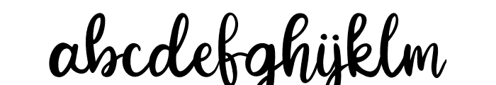 Efi Handwritten Font LOWERCASE