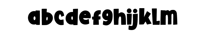 Eggcup Font LOWERCASE