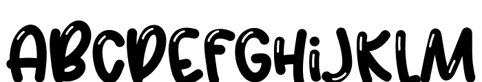 Eggy Highlight Font LOWERCASE