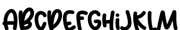 Eggy Font LOWERCASE