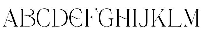 Egmond-Regular Font UPPERCASE