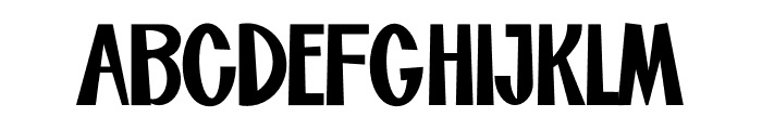 Egogone Font LOWERCASE