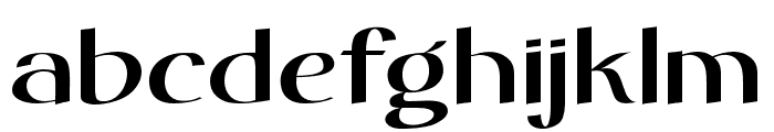 Egovu-Regular Font LOWERCASE