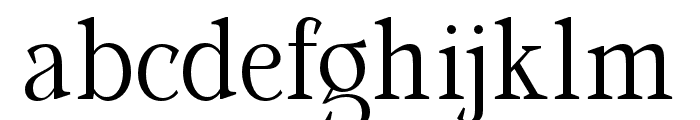 Egriont Regular Font LOWERCASE