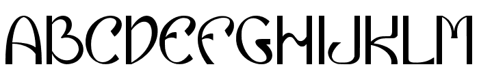 EiclareRegular Font UPPERCASE