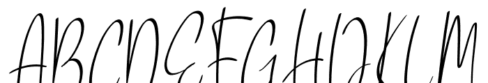 Eidelweis Signature Font UPPERCASE