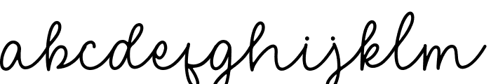 Eigha Font LOWERCASE