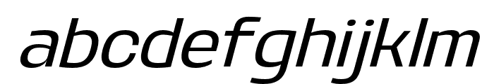 EightyStarlight-LightItalic Font LOWERCASE