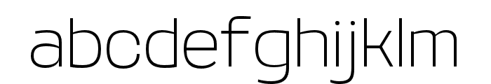 EightyStarlight-Thin Font LOWERCASE