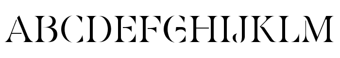 Eiosaka-Regular Font UPPERCASE