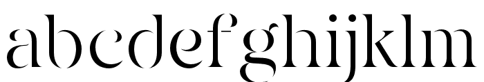 Eiosaka-Regular Font LOWERCASE
