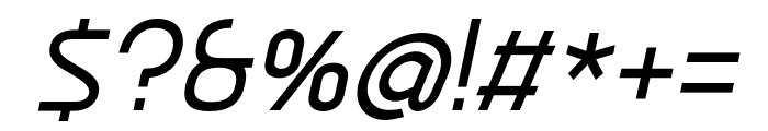 Ekela Book Italic Font OTHER CHARS