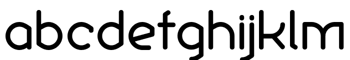 Ekela Circle Regular Font LOWERCASE