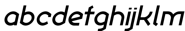 Ekela Medium Italic Font LOWERCASE