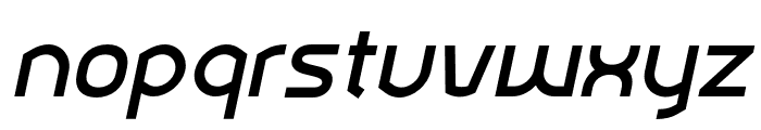 Ekela Medium Italic Font LOWERCASE