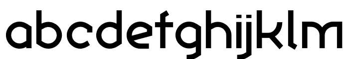 Ekela Medium Font LOWERCASE
