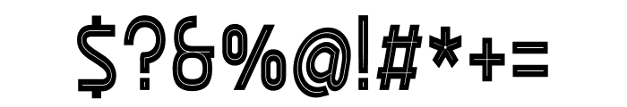 Ekela Punch ExtraBold Condensed Font OTHER CHARS