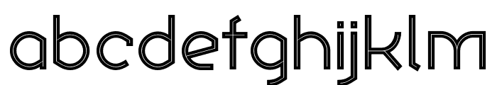 Ekela Punch Regular Font LOWERCASE