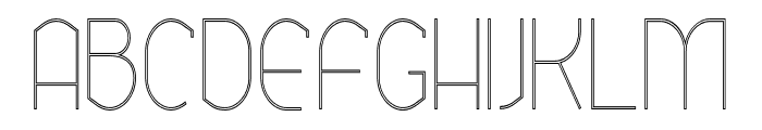 Ekela Punch UltraLight Condensed Font UPPERCASE