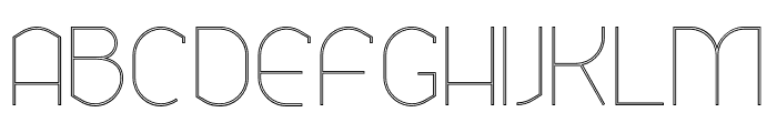 Ekela Punch UltraLight Font UPPERCASE