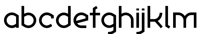 Ekela Regular Font LOWERCASE