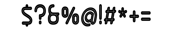 Ekela Rp Bold Condensed Font OTHER CHARS