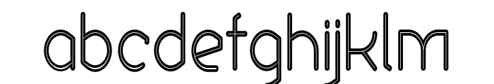 Ekela Rp Book Condensed Font LOWERCASE