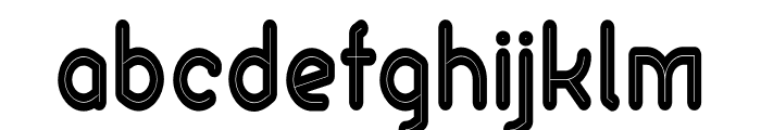 Ekela Rp Heavy Condensed Font LOWERCASE