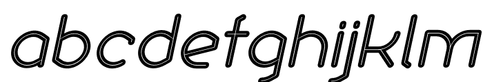 Ekela Rp Italic Font LOWERCASE