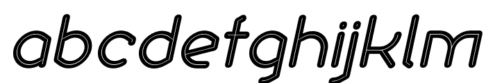 Ekela Rp Medium Italic Font LOWERCASE
