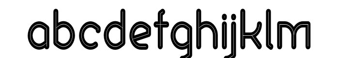 Ekela Rp SemiBold Condensed Font LOWERCASE