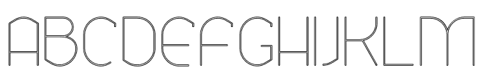 Ekela Rp UltraLight Font UPPERCASE