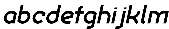 Ekela SemiBold Italic Font LOWERCASE