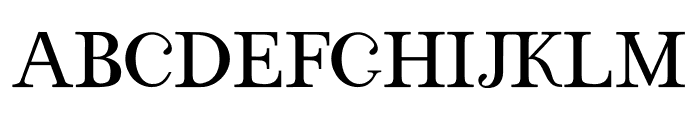 El Capistrano Serif Regular Font UPPERCASE