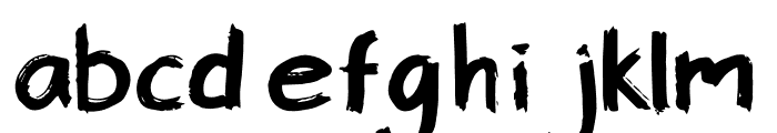 El Guapo Regular Italic Bold Font LOWERCASE