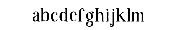 ElClassico-Regular Font LOWERCASE