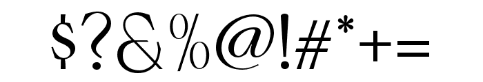 ElFonteAngelia-Regular Font OTHER CHARS