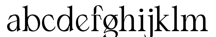 ElFonteAngelia-Regular Font LOWERCASE