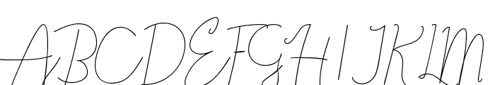 Elabama-Regular Font UPPERCASE