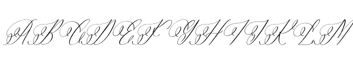 Eladorna Gladiota Italic Font UPPERCASE