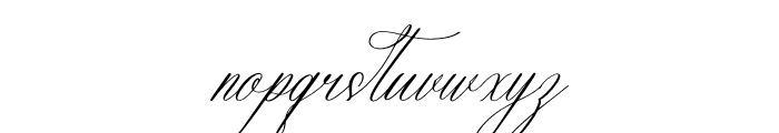 Eladorna Gladiota Italic Font LOWERCASE