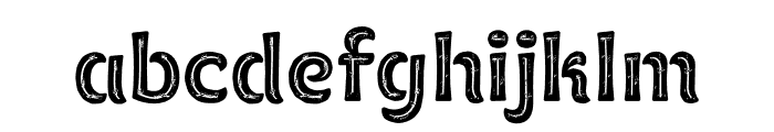 ElahRock-Inline Font LOWERCASE