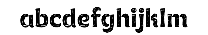 ElahRock-Regular Font LOWERCASE