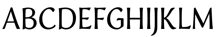 ElainaSemiSerif-Regular Font UPPERCASE