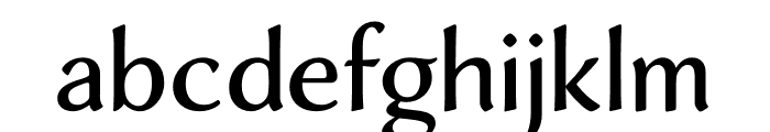 ElainaSemiSerif-Regular Font LOWERCASE